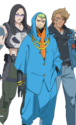 King's Team character art from Cyberpunk Edgerunners 2